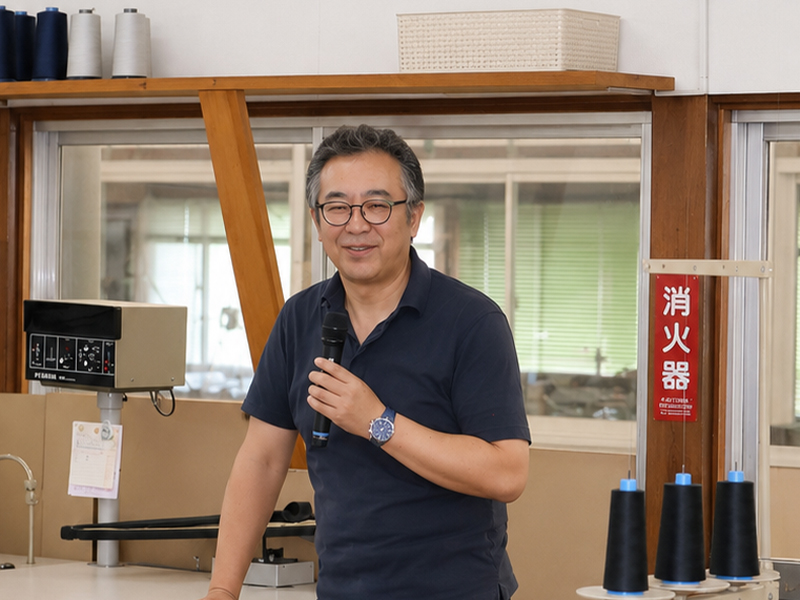 上保工場長の説明