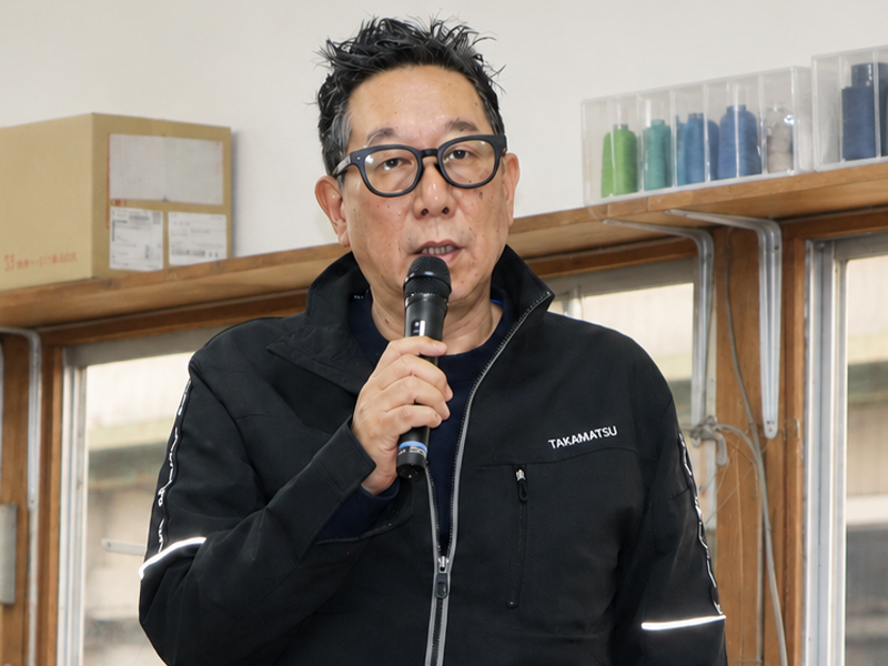 名和社長の講話